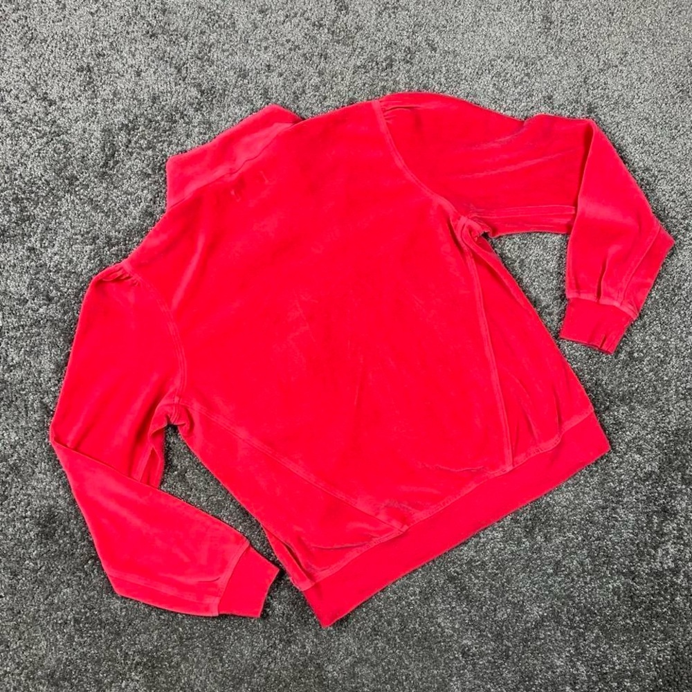 Adidas Adi Dassler Size XL Velour Track Jacket Womens Pink Trefoil Y2K 06 - Picture 5 of 8